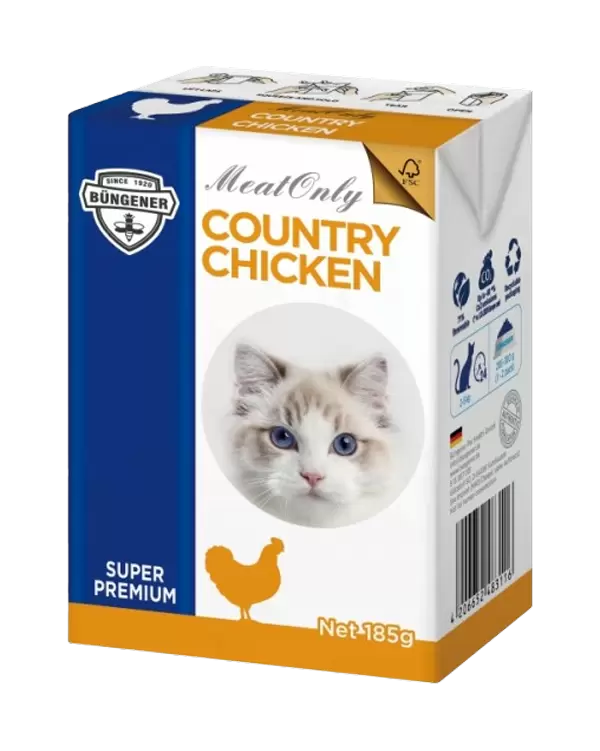 Country Chicken nedves macskaeledel