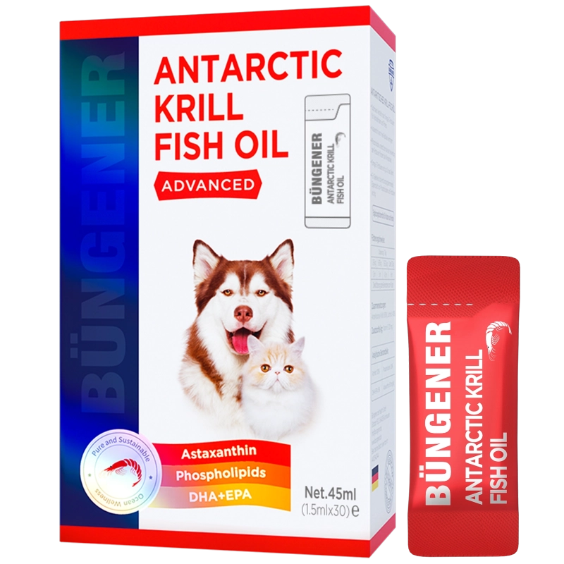 Antarktiszi halolaj háziállatok egészségéért